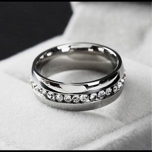 Stainless steel ring wedding/engagement/party